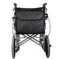 Rollstuhltasche, Rollstuhl-Rucksack für die meisten elektrischen, manuellen Rollstühle oder Elektromobile, große Tragetasche zum Aufhängen auf der Rückseite, für Handicap, Senioren (schwarz)