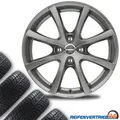 4x Alu Ganzjahresreifen Kompletträder für Suzuki Celerio Reifen 165/65R14