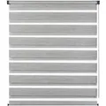 Gardinia Doppelrollo de Luxe 160 cm x 180 cm Grau