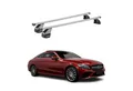 OMAC Dachträger Menabo Stahl Gepäckträger für Mercedes C Klasse Coupe 2015-2025 Grau (2-St), Wasserbeständig,Abnehmbar,Multifunktional,Leichtgewichtig