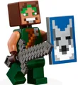 LEGO Minecraft Minifigur - min179 - Wolfbändiger - aus 21261