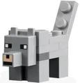 LEGO Minecraft Minifigur - minewolf05 - Wolf - aus 21162 21261