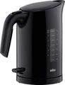 Braun Wasserkocher PurEase WK 3100 BK - 1,7 L, Schnellkochsystem, Anti-Kalk Filter, 1,7 l, 2200 W, 2.200 W, Kocht 200 ml in 45 Sek., 360 Grad Heitzsockel