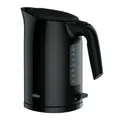 Braun Wasserkocher PurEase WK3100BK, schwarz, 1,7 Liter, 2200 Watt Kunststoff