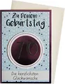 Geburtstagskarte zum 70. Geburtstag Lifestyle - Muster - 11,6 x 16,6 cm