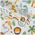 A.S. Création Vinyltapete, Dschungeltapete Bunt 381152 Wandtapete Vliestapete Kinder Vlies bunt