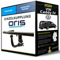 Abnehmbare Anhängerkupplung für VW Caddy IV 05.2015-jetzt Typ SAA/SAB Oris NEU