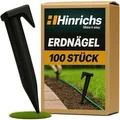 Hinrichs 100Stk Erdnägel für Mähroboter Begrenzungskabel
