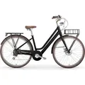 MBM Elektro-Citybike LA RUE 2.0, matt black - Schwarz
