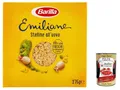 10x Pasta all' Uovo Le Emiliane stelline, Eiernudeln, Pasta mit Ei 275g + Italian Gourmet polpa 400g