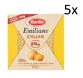 5x Barilla Emiliane Stelline all'uovo n. 108 Nudeln mit ei 275g