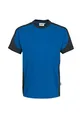 HAKRO T-Shirt Contrast Performance, royal, Unisex-Größe: S