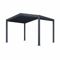 Paragon Outdoor Pergola mit Lamellendach Icon 1013 Anthrazit 368x413x283cm