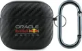 Red Bull PolyurethanCarbon Logo Case Für Airpods 4 Schwarz