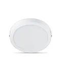 Philips LED Einbauspot Slim Surface , 20W, warmweißes Licht (2700K), rund, Weiß