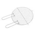 Grillrost rund 40 cm mit zwei festen Haltegriffen für Holzkohlegrill, BBQ gri...