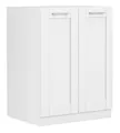 VCM Unterschrank Küchenschrank 60 cm Unterschrank Drehtüren Colura (1-St) VCM Küchenunterschrank Colura 82x60x46 cm Holzwerkstoff
