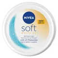 NIVEA Soft Daily Uv Moisturizing Cream With Uv Protection For Face, Body, And Hands Spf15 100ml (100 ml, Tagescreme, SPF 15) (57906936)
