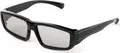 PRECORN Universal Uni Passiv 3D Brille für Cinema 3D Fernseher | Zirkular polarisiert, kompatibel mit LG Sony Philips Panasonic Toshiba RealD und mehr
