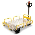 BAMATO Transportwagen MTR-400 400kg Elektroantrieb Bollerwagen Hubwagen Akku 40V