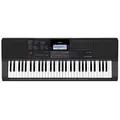 Casio CT-X700 Keyboard mit 61 anschlagdynamischen Tasten, 600 Sounds & 195 Begleitrhythmen, schwarz