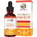 MaryRuth‘s, Toddler Vitamin D3 + K2 Drops, 30ml, Geschmacksneutral, Vegan, Glutenfrei, Sojafrei, Ohne Gentechnik