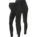 Mamalicious Umstandsleggings MLLEA (2-tlg) in körpernahem Fit schwarz XL (42/44)