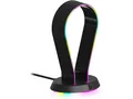 STEALTH LED Headset Ständer mit USB Ports, Ständer, Schwarz