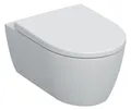 Geberit iCon Set Wand-WC mit WC-Sitz, Rimfree, B x H x T 35,5 x 37,5 x 53 cm