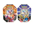 Pokemon TCG| Schlagkräftige Legenden Tin Boxen 2025 | Zacian EX & Koraidon EX DE