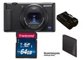 Sony ZV-1A  DIGITALKAMERA mit Zeiss Vario-Tessar T* mit 64 GB MegaSet