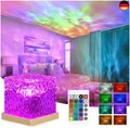 LED Sternenhimmel Projektor, Aurora Lampe - 16 Colors 30 Beleuchtungsmodi Polarl