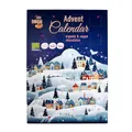 SUPER FUDGIO Veganer Adventskalender 2025 mit Schokoladentäfelchen 100 g