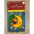 BSB Grußkarten Geburt – Baby - Danksagung - 5 Karten – 5 Umschläge – im