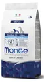 Monge Natural Superpremium PUPPY AND JUNIOR RICH IN CHICKEN, Hundefutter für alle Rassen (Trockenfutter für Hunde zwischen 10 - 32 kg, mit Huhn, sehr Ballaststoff- & Vitaminreich, 3 kg)