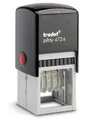 Trodat 4724 Printy-Datumstempel 40x40 mm, Schwarz