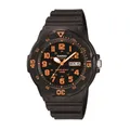 Herrenuhr CASIO MRW-200H-4BVDF Silikon Schwarz Sub 100mt