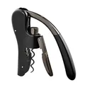 Fuchs Hebel-Korkenzieher Weinöffner Flaschenöffner Schwarz Black Edition NEU