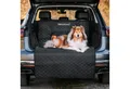 Rudelkönig Tier-Kofferraumschutzdecke Kofferraumschutz Hund mit Ladenkantenschutz Universal Hundedecke Auto, Schondecke wasserabweisend und kratzfest - 134x101x58cm