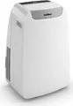 Swegon AirBlue | Mobiles Klimagerät | GAM 12 HP ECO | 3,5 kW Kühlen | 2,9 kW Heizen | R290 | Entfeuchter | Weiß/Silber, A (Spektrum:  bis D)