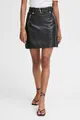 b.young Lederrock BYDENNO SKIRT - kurzer Rock in Leder-Optik