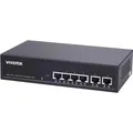Vivotek AW-GEL-065A-060 PoE, 4-Port GE RJ45(PoE) + 1-Port GbE (6 Ports) (AW-GEL-065A-060)