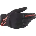 Alpinestars Copper Motorradhandschuhe, schwarz-rot, Größe M für Männer