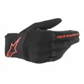 Motorrad Handschuh Alpinestars Copper Farbe: Schwarz/Fluorot Gr: M