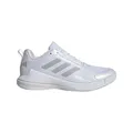 adidas Hallen-Indoorschuhe Novaflight 2 weiss/silber Damen, Größe Euro (US): 38 2/3 (7)