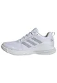 adidas Damen Novaflight 2 Indoor Shoes, Cloud White/Silver Metallic/Cloud White, 38 2/3 EU
