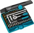 HAZET Steckschlüssel Satz 33tlg 6,3mm 1/4 Zoll Sechskant TORX Kreuzschlitz PH 85