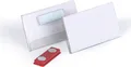 DURABLE - Namensschild - für 40 x 75 mm - Magnet - durchsichtig (Packung mit 25)