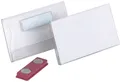 Durable 8116 19 Namensschild mit Magnet, Doppelmagnet, 75 x 40 mm, 25 Stück
