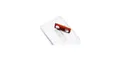 DURABLE Namensschild 75 x 40 mm (B x H) Magnet transparent 25 St./Pack.